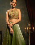 Green Lehenga