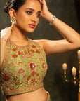 Green Lehenga