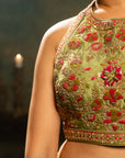 Green Lehenga
