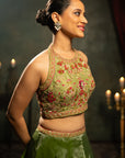 Green Lehenga