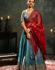 Blue Lehenga