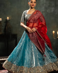 Blue Lehenga