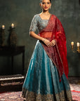 Blue Lehenga