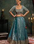 Blue Lehenga