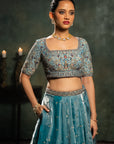 Blue Lehenga