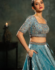 Blue Lehenga