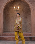 Mehandi Green Crepe Kurti Set Trendy Indian Festive Outfit
