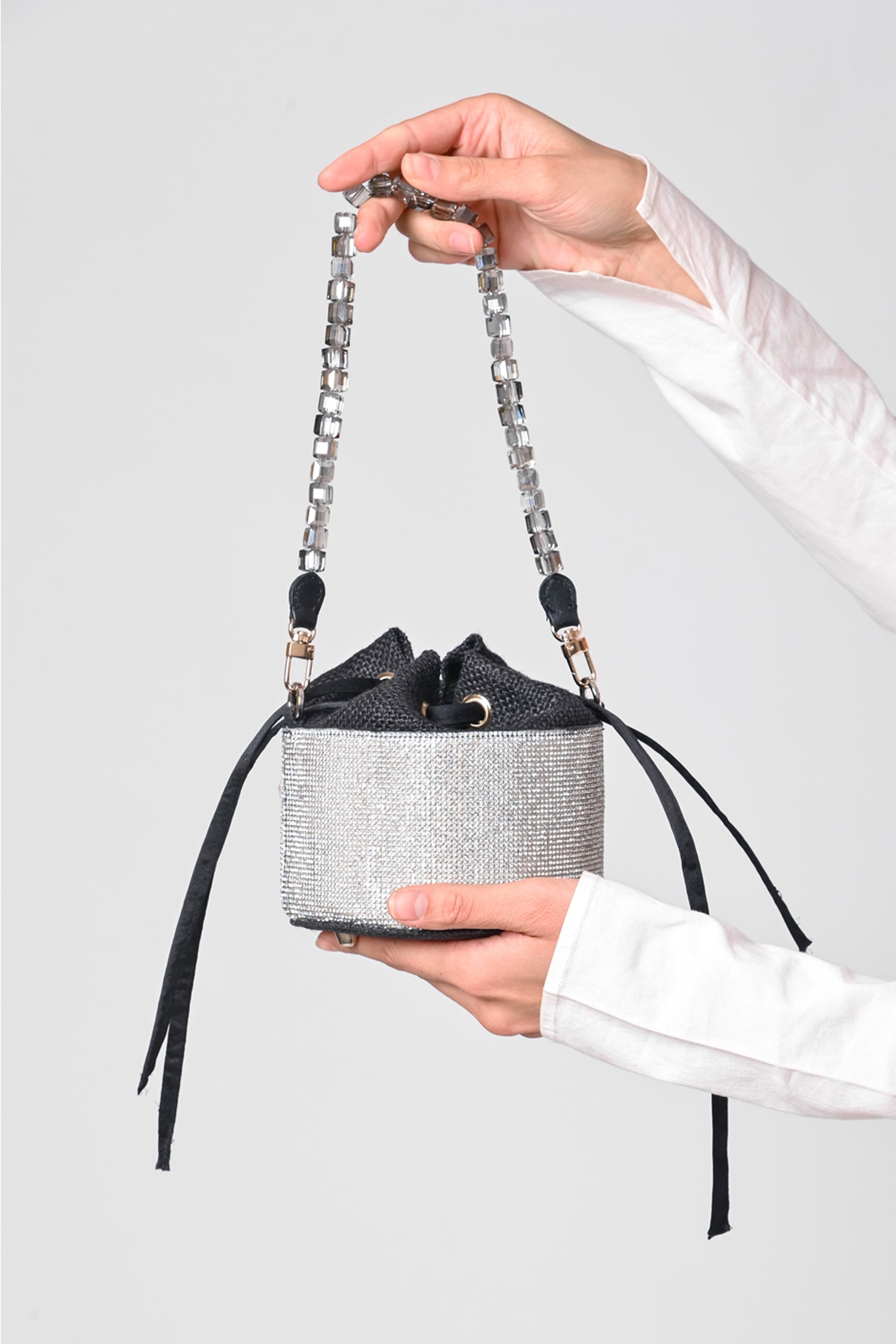 Cario Bag in Silver