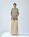 Ajrakh Embellished Jumpsuit