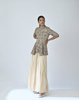 Ajrakh Embellished Jumpsuit