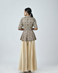 Ajrakh Embellished Jumpsuit