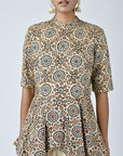Ajrakh Embellished Jumpsuit