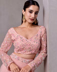 Tiffany Peach Lehenga