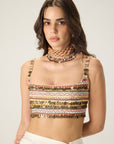 MELANINE BUSTIER / LENI CAPE / QUINCY SKIRT