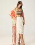 MELANINE BUSTIER / LENI CAPE / QUINCY SKIRT