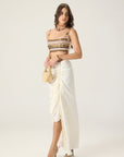 MELANINE BUSTIER / LENI CAPE / QUINCY SKIRT
