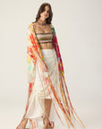 MELANINE BUSTIER / LENI CAPE / QUINCY SKIRT
