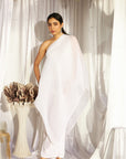 Avyah Off-shoulder Top with Pants - Ivory