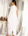 Avyah Off-shoulder Top with Pants - Ivory