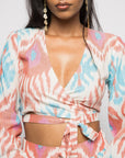 WRAP & TIE TOP