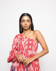ONE SHOULDER TIER MAXI