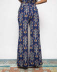 KICK & FLARE PANTS - ROYAL BLUE