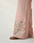 Tisya Blush Pink Shirt Pant Set
