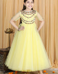 Anarkali with Embroidert