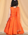 Silk Lehenga with Work