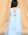 Acrylic Work Lehenga