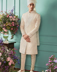 Glacier Sherwani Set