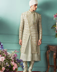 Jade sheen Sherwani Set