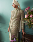 Jade sheen Sherwani Set