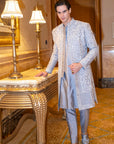 Platinium Prince Sherwani Set