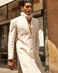 White Monotone Sherwani