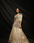 Cassini' Jacket With Blouse & Flared Skirt