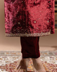 Velvet Kurta Set
