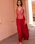 Aiza skirt set