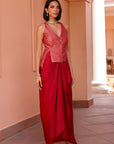 Aiza skirt set