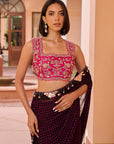 Khushnoor saree set