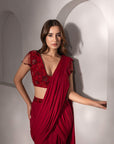 Poppy Saree