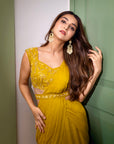 Marigold Saree