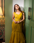 Marigold Saree
