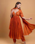 Rust Orange Suit