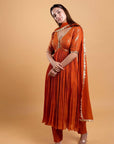 Rust Orange Suit