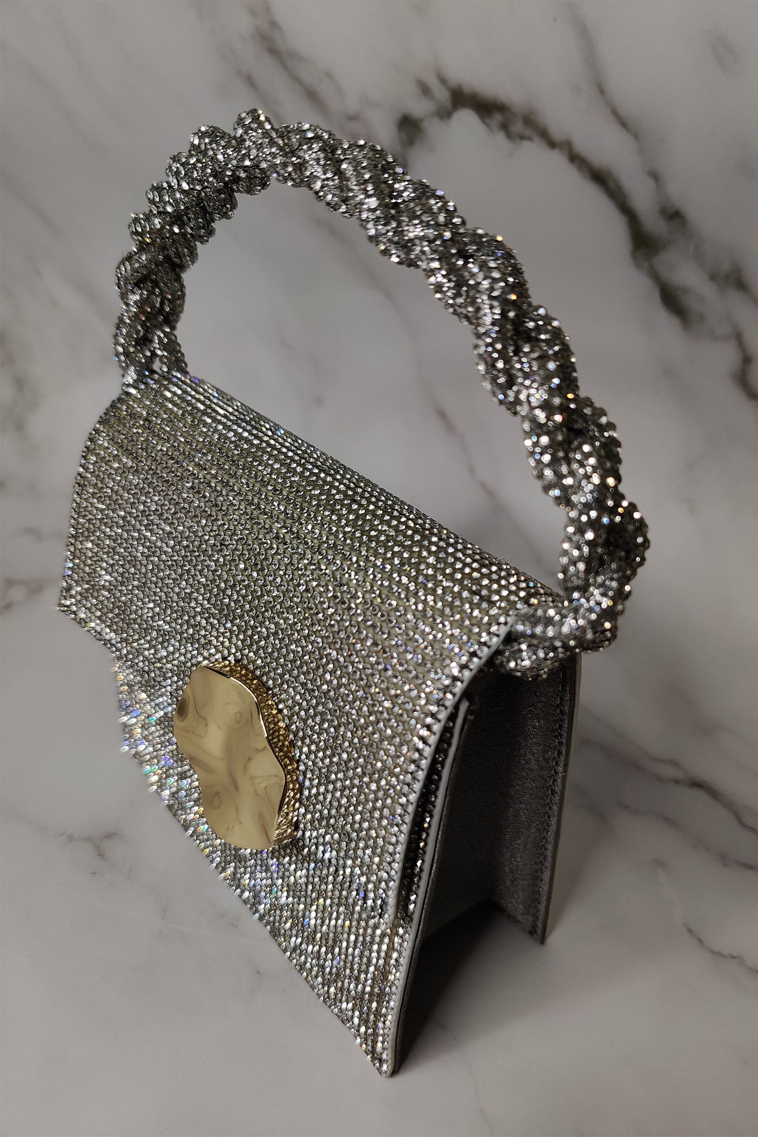 Bijoux Bag in Silver