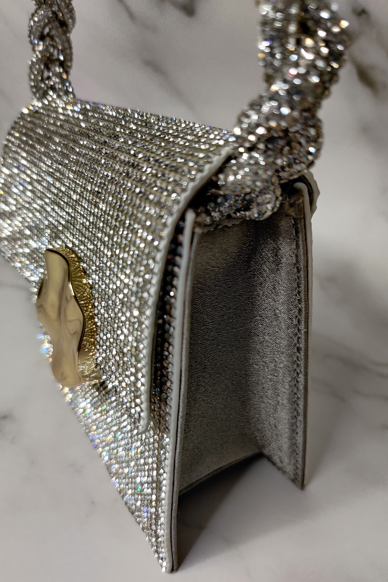 Bijoux Bag in Silver