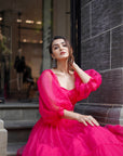Pink Sunshine Lehenga
