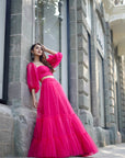 Pink Sunshine Lehenga