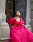 Pink Sunshine Lehenga